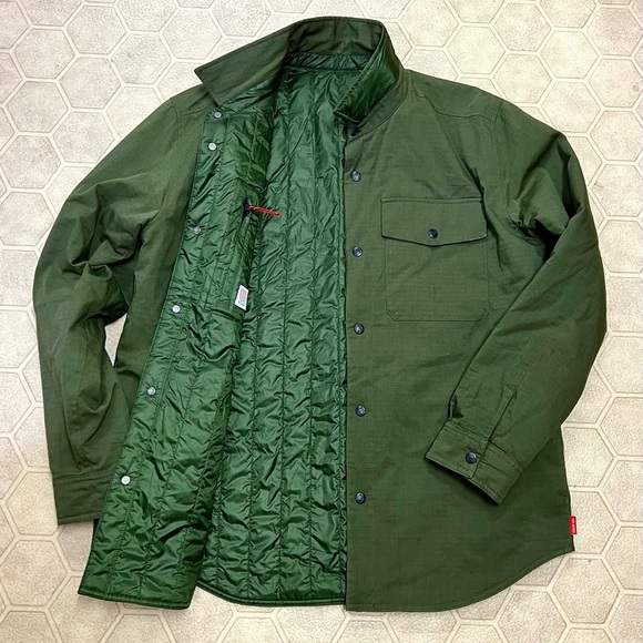 Men’s XL Topo Designs Reversible Insulated Mountain Shirt Jacket